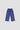 Wide Leg Trouser For Girl - Navy Front Side