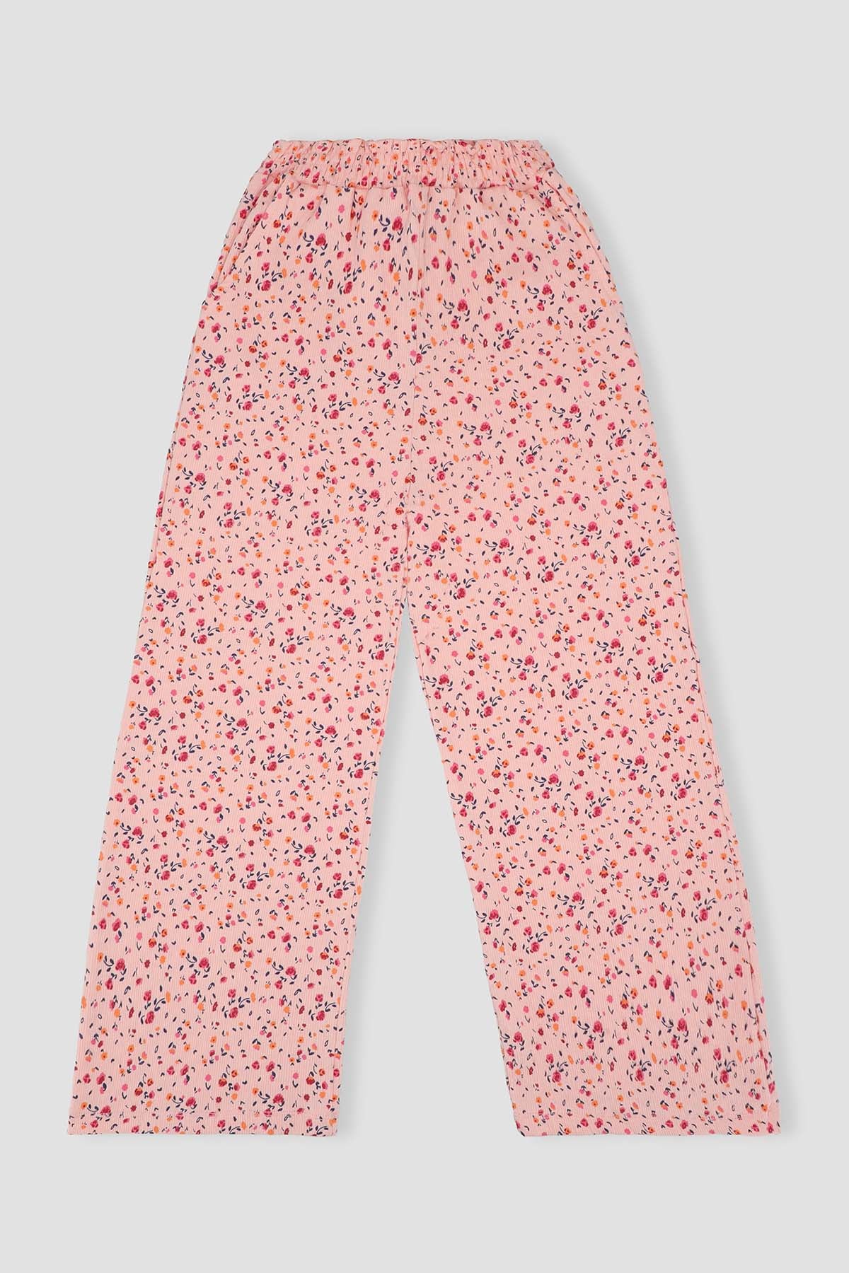 Girl Printed Wide Leg Trousers