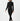Zip-Up Activewear Jacket For Women - Black - MEME
