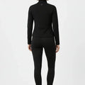 Zip-Up Activewear Jacket For Women - Black - MEME