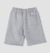 Letter Print Short For Baby Boy - Light Grey - MEME