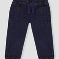 Leo Dark Wash Denim Jogger Pants 