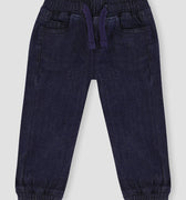 Leo Dark Wash Denim Jogger Pants 