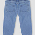 Leo Light Wash Denim Jogger Pants 