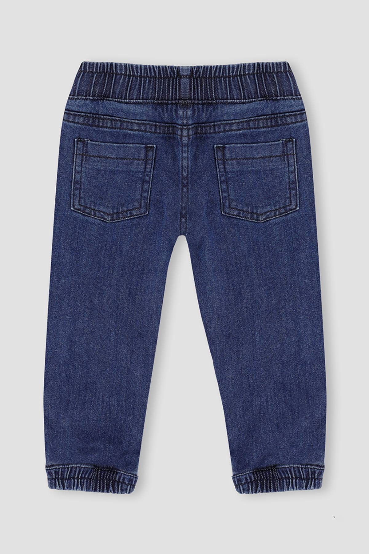 Leo Medium Wash Denim Jogger Pants 