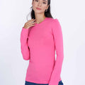 Solid Top For Women - Pink 