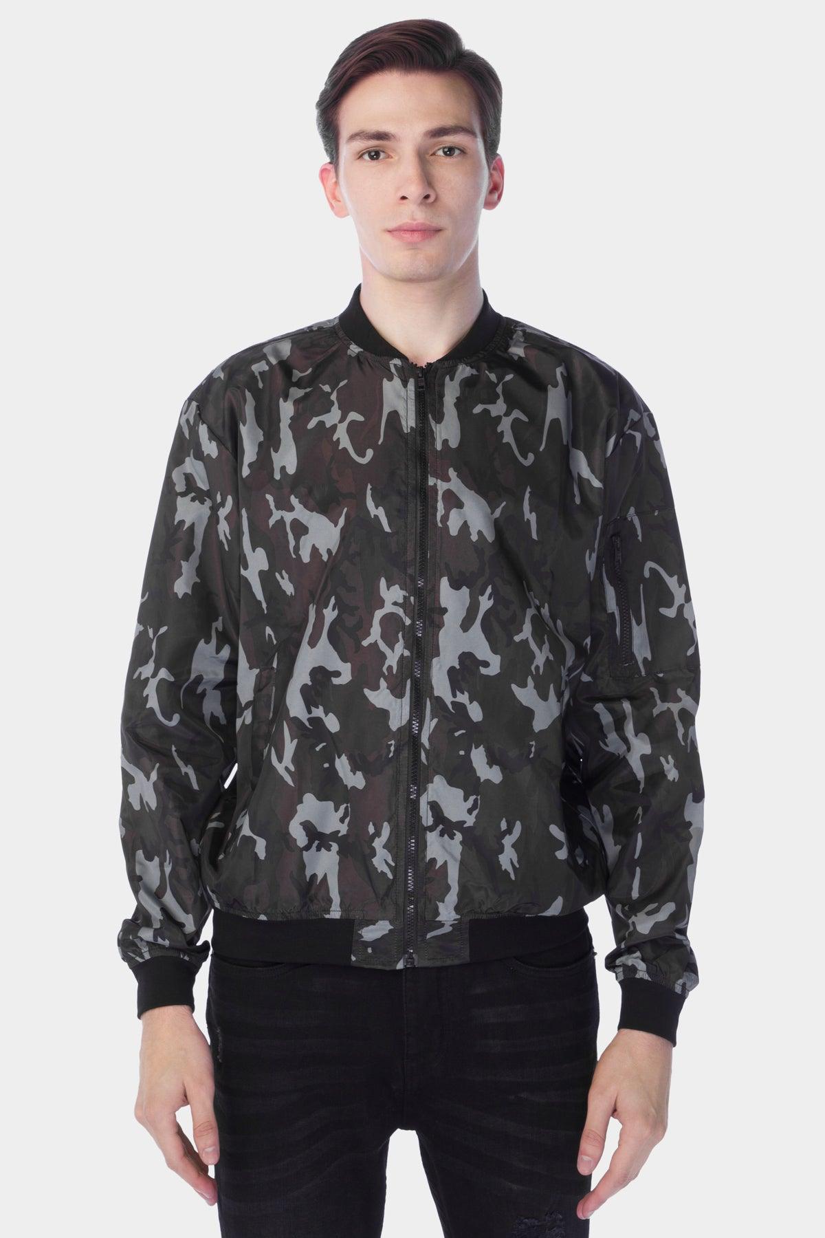 Bomber Jacket For Men - Khaki