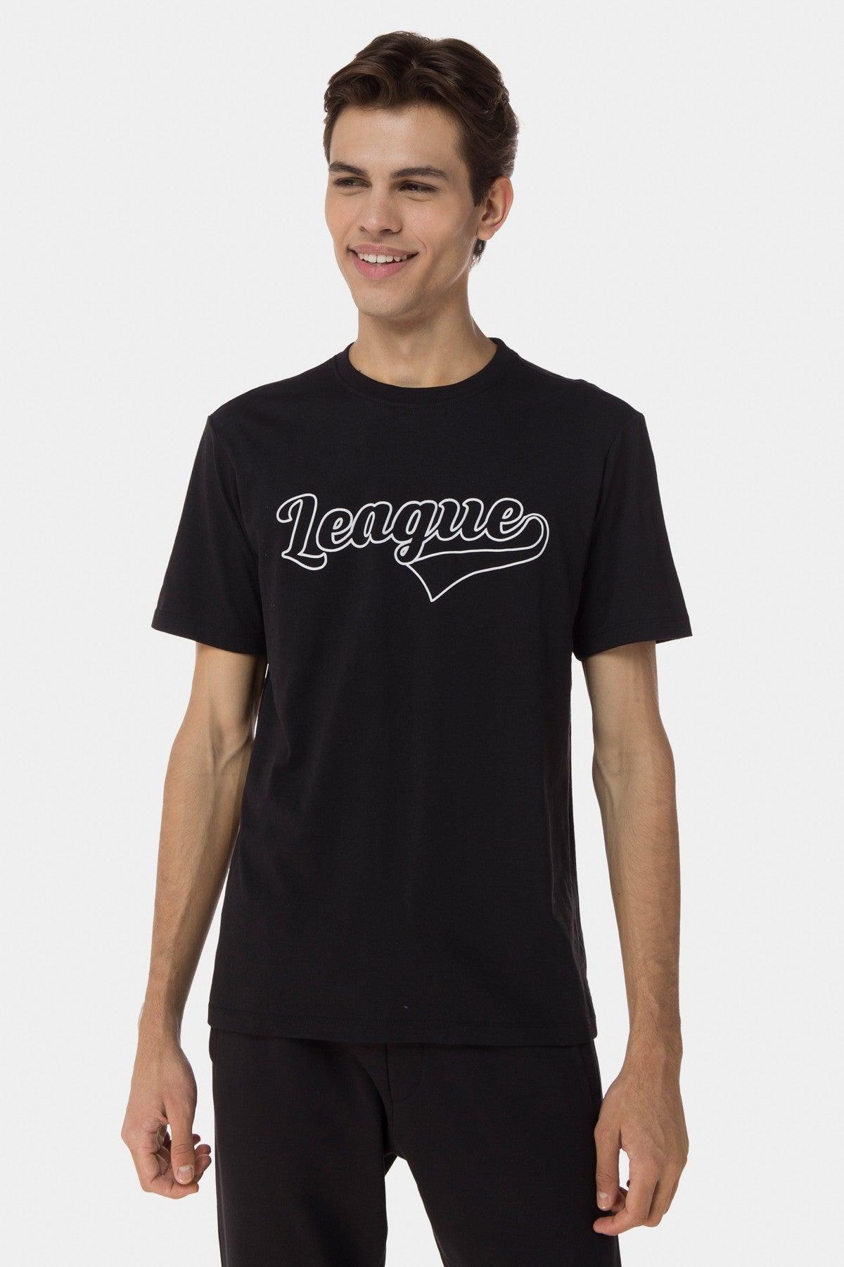 Printed T-Shirt For Men - Black