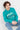 Printed Long Seleeve T-Shirt For Men - Alpine Green