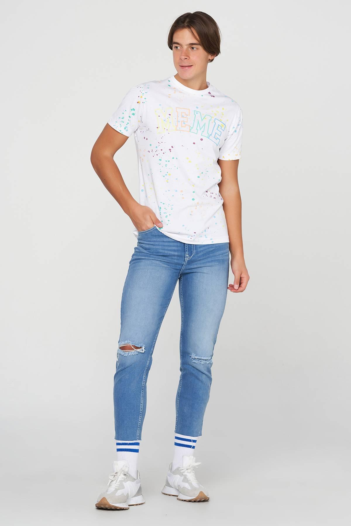 Printed T-Shirt For Men - White