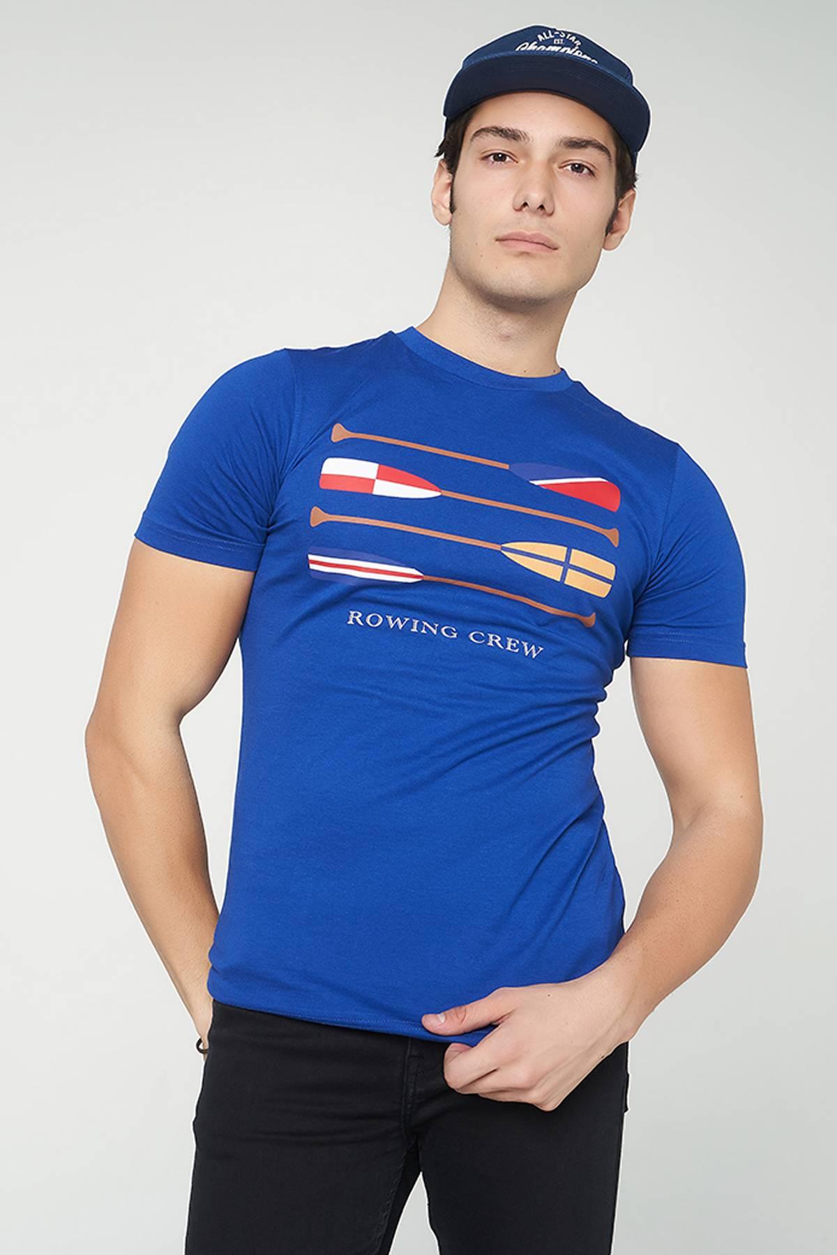 Printed T-Shirt For Men - Dark Night