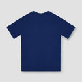 Printed T-Shirt For Men - Blue Quartz Back Side