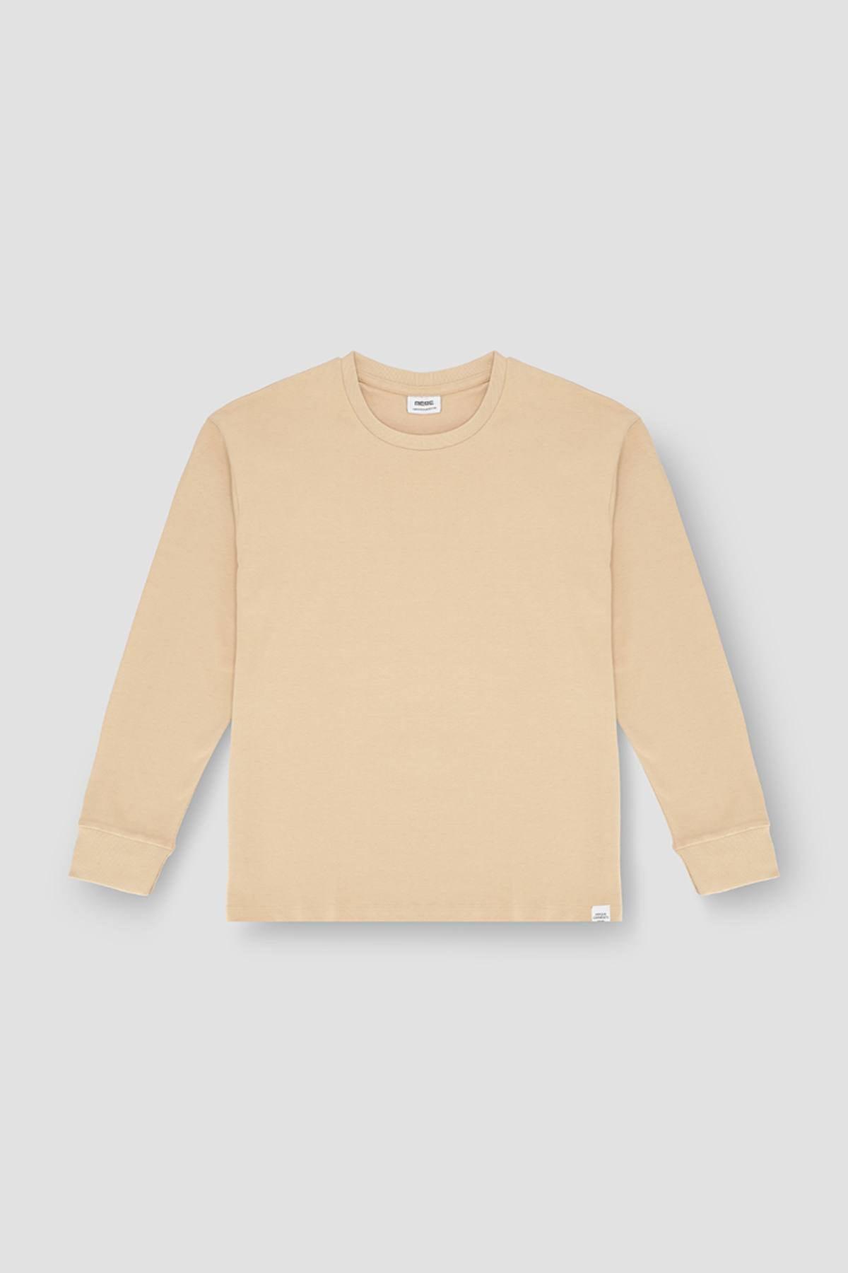 Long Seleeve Solid T-Shirt For Men - Semoline