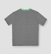 Stripe T-Shirt For Men - Green - MEME