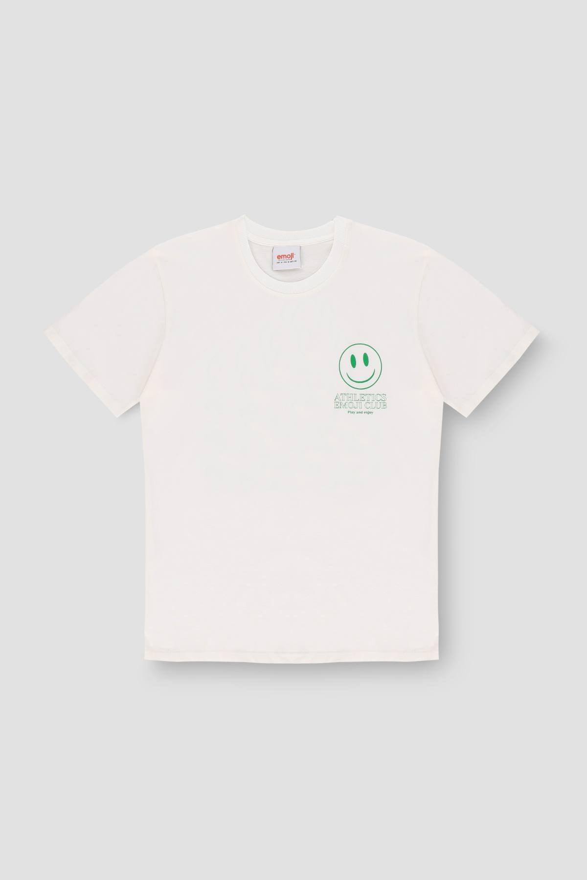 Emoji T-Shirt For Men - White