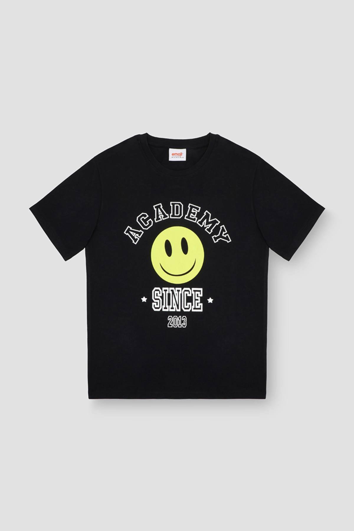 Emoji T-Shirt For Men - Black