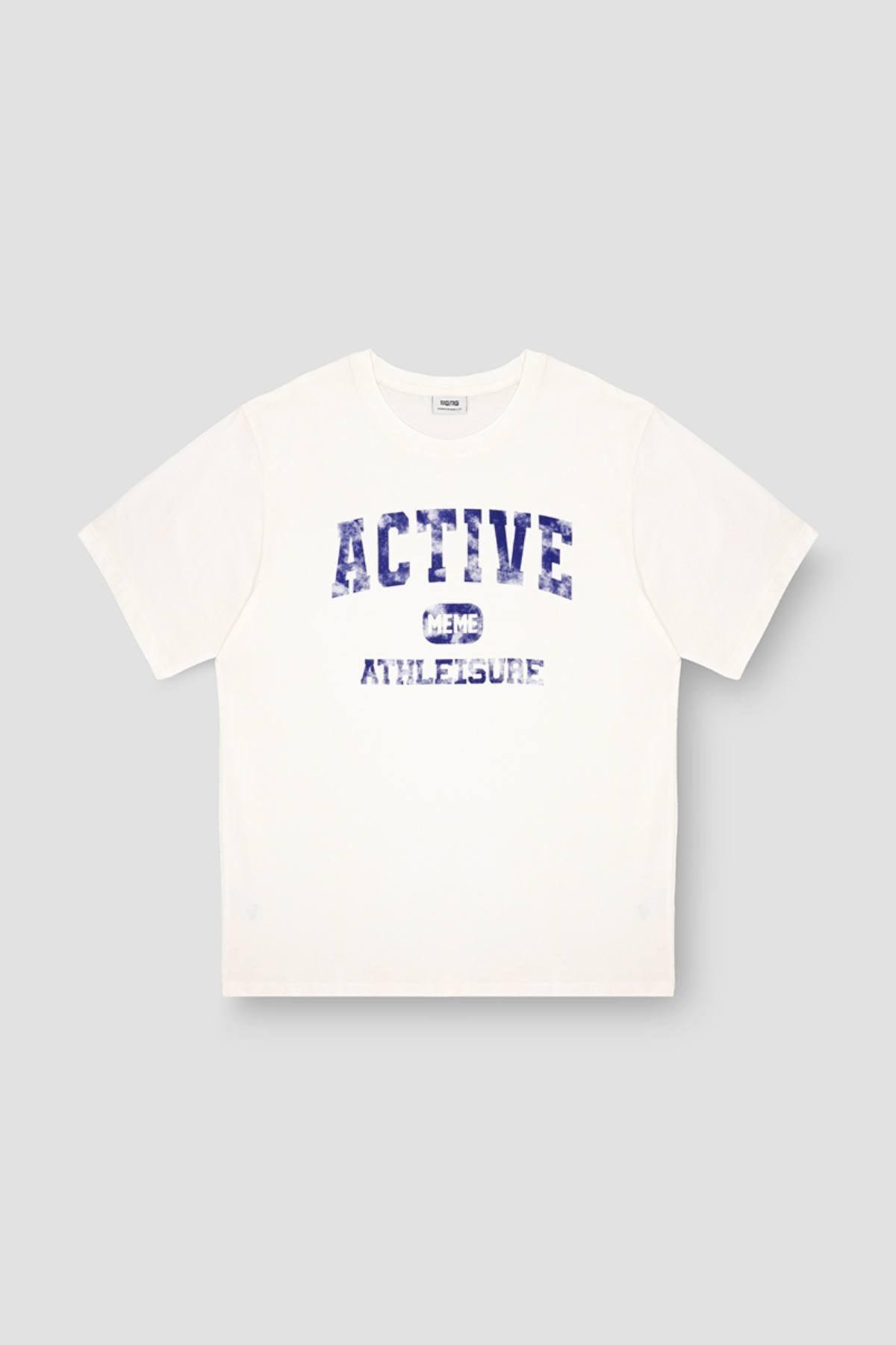 Printed T-Shirt For Men - White