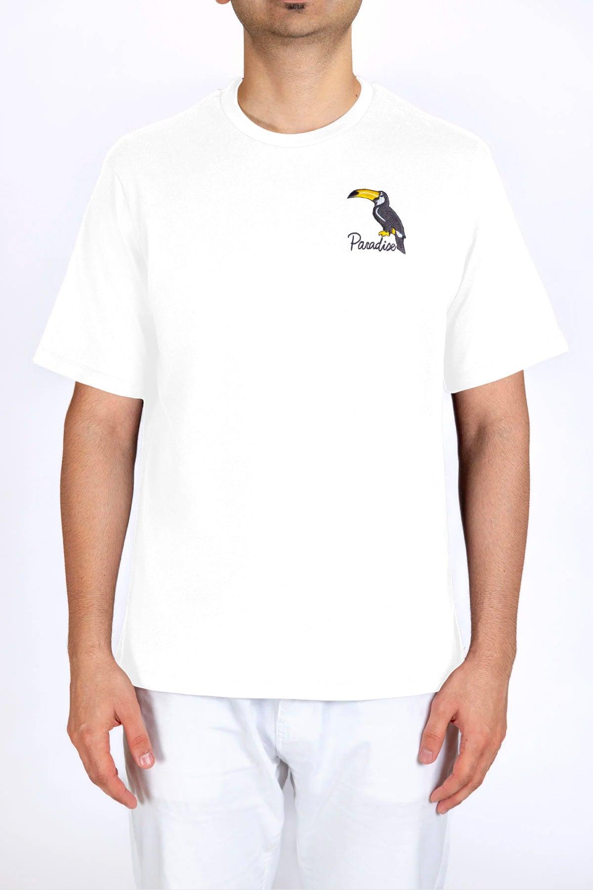 Graphic T-Shirt For Men - White