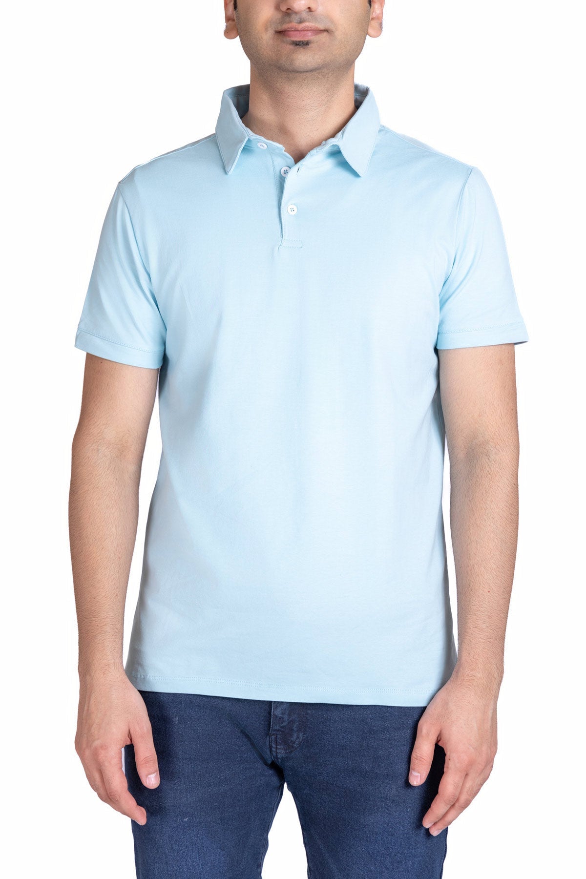 Polo T-Shirt For Men - Turquoise