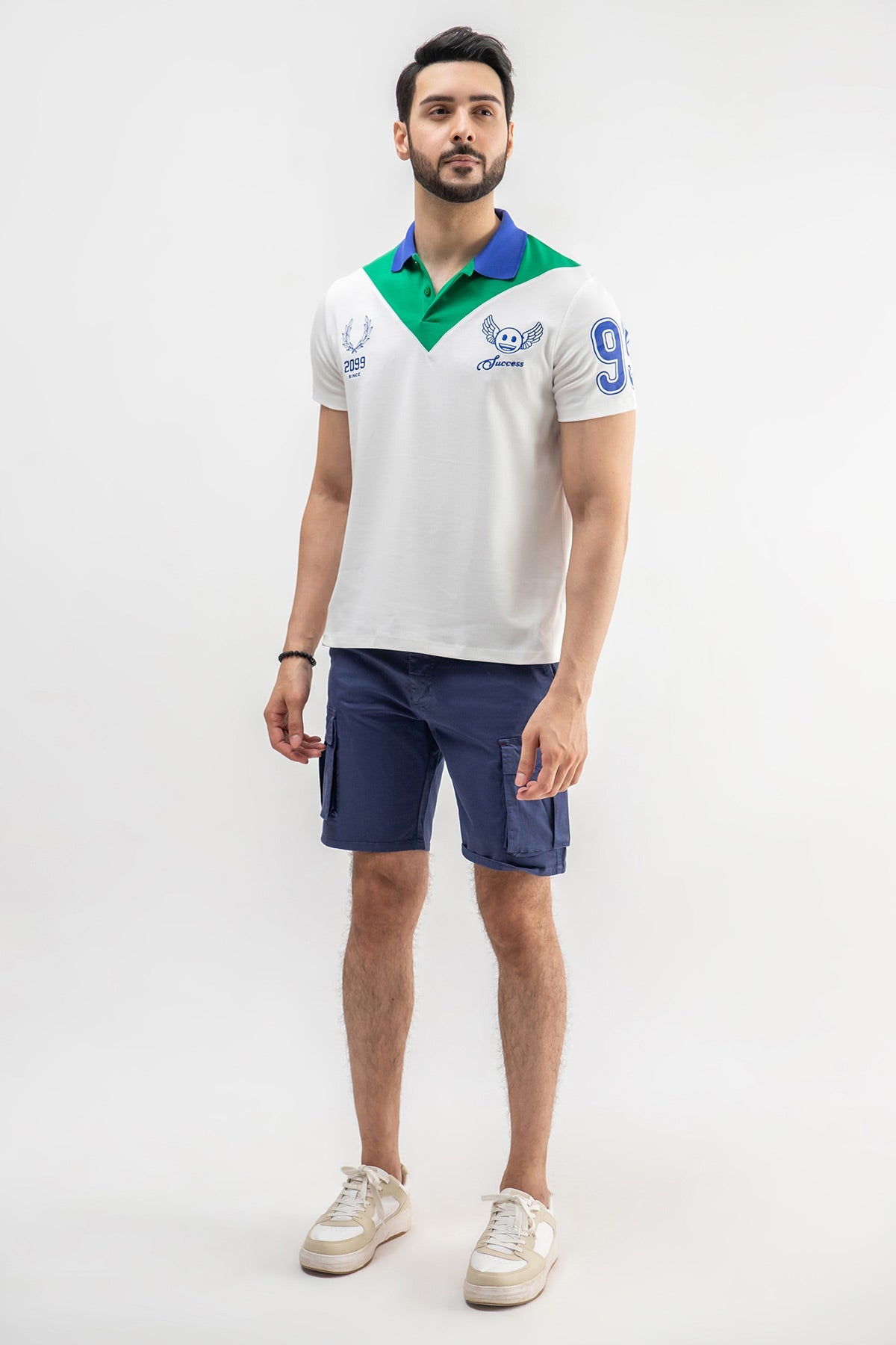 Polo T-Shirt For Men - White