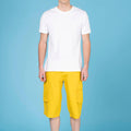Cargo Pocket Short For Men - Yellow