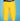 Cargo Pocket Short For Men - Yellow Front Side