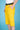 Cargo Pocket Short For Men - Yellow Left Side Pose