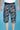 Printed Cargo Pocket Short For Men - Navy