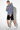 Solid Button Down Shirt For Men - Indigo