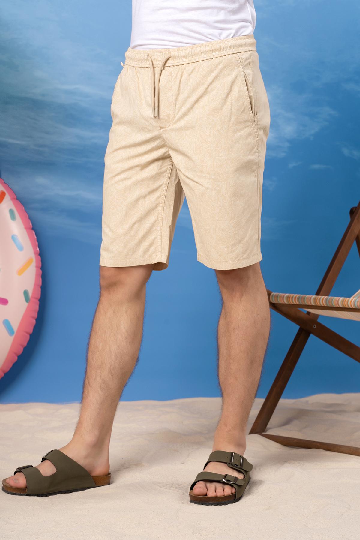 Casual Short For Men - Beige