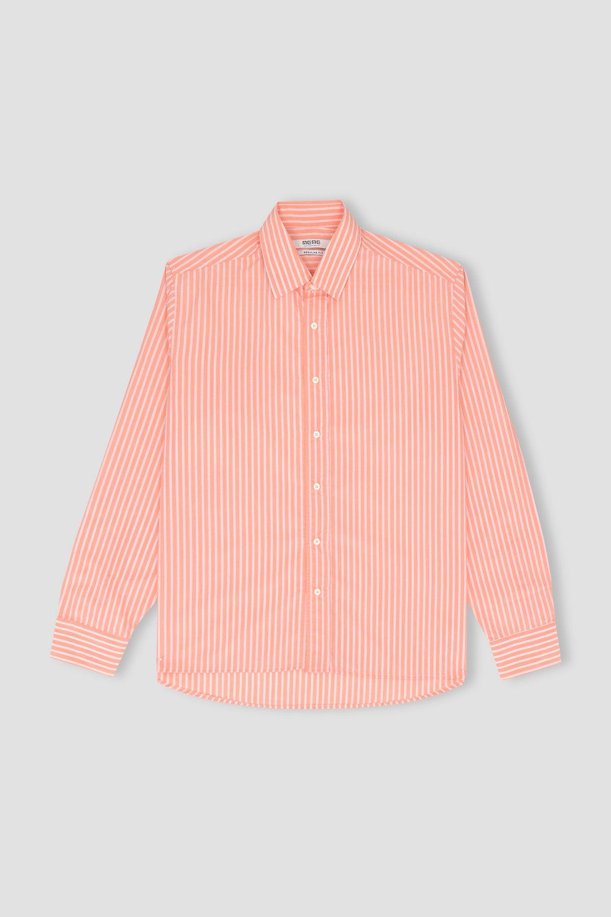 Stripe Shirt For Men - Tea Rose