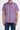 Check Half Sleeve Shirt For Men - Pink
