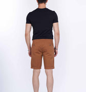 Stripe Short For Men - Tan - MEME