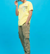 Linen Bermuda Jogger 