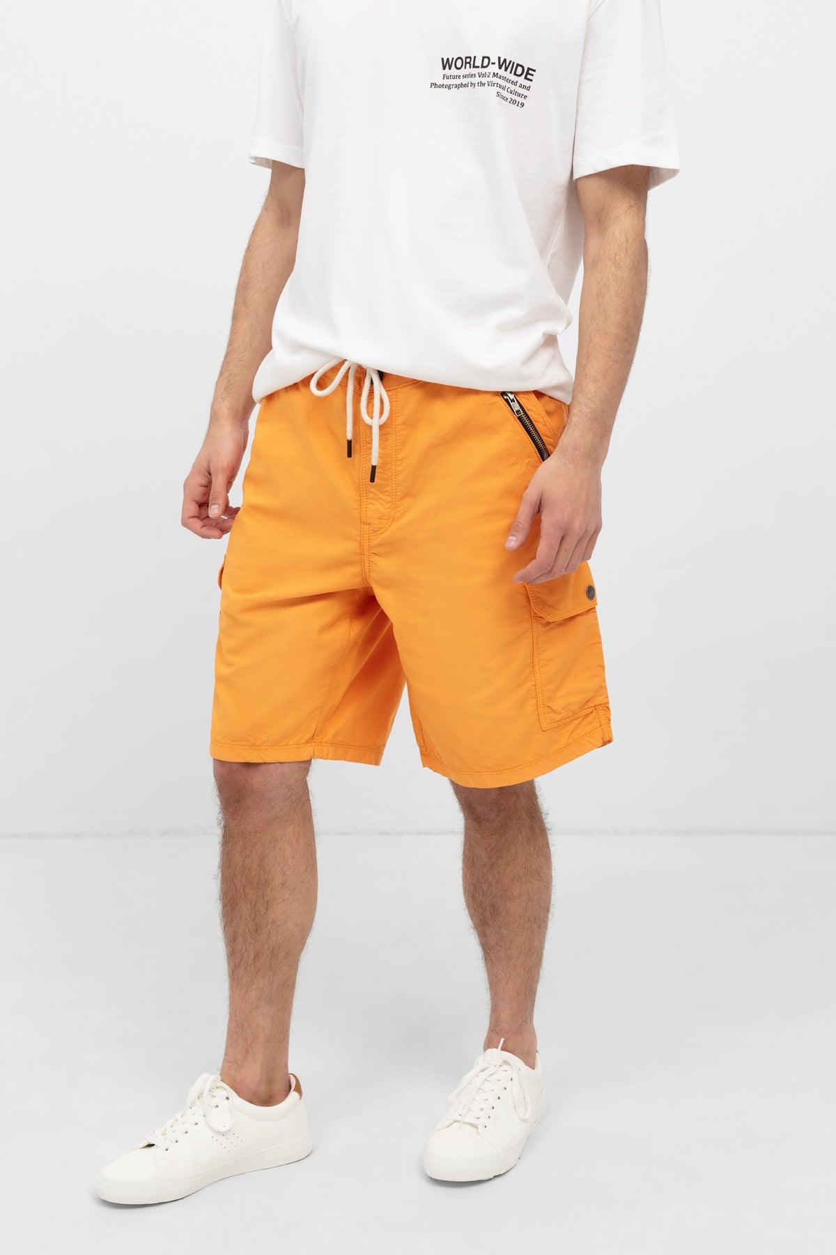 Cargo Short For Men - Orange