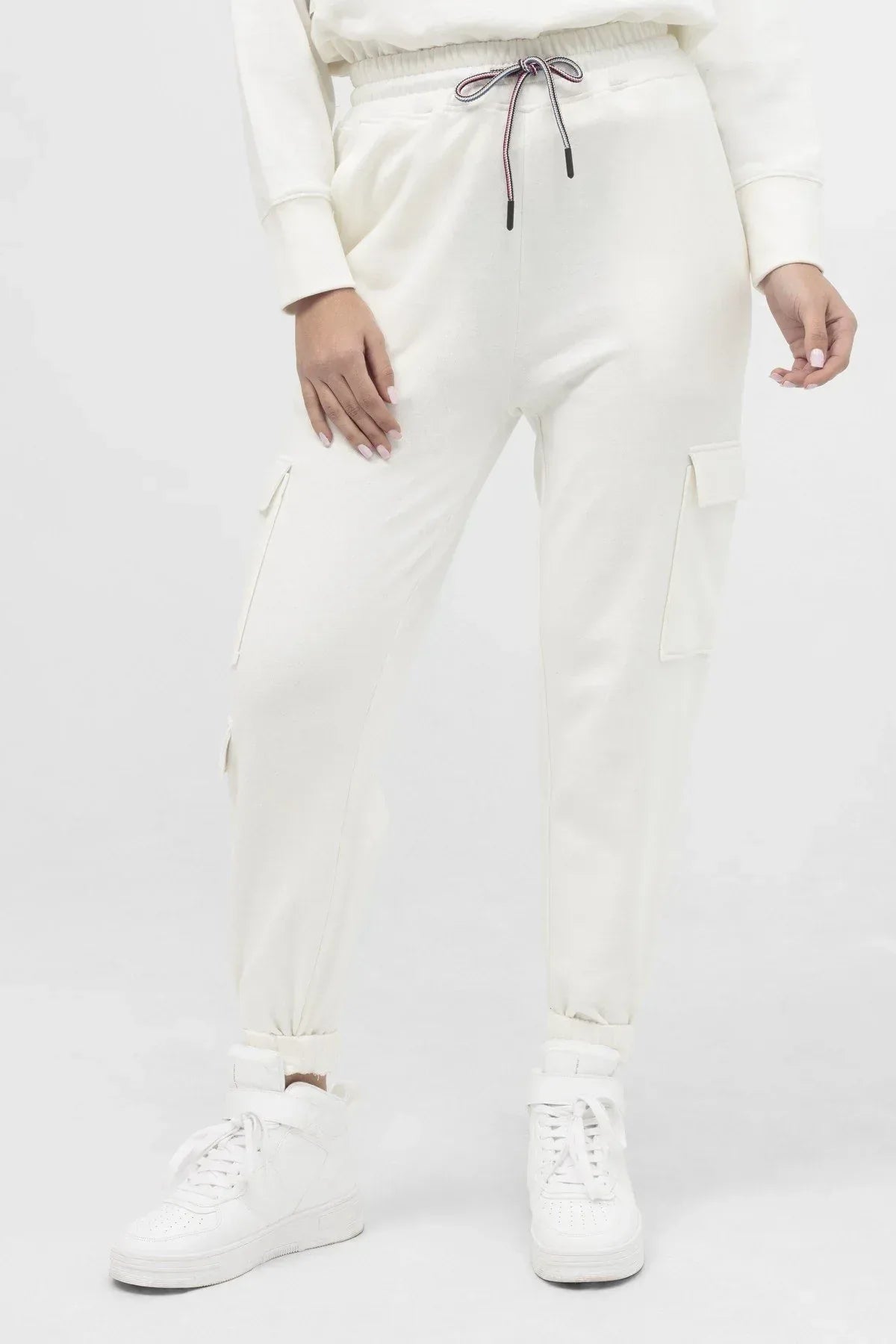 Jogger Trouser For Women - Ecru - MEME