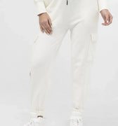 Jogger Trouser For Women - Ecru - MEME