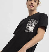 Printed T-Shirt For Men - Black - MEME