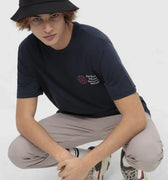 Printed T-Shirt For Men - Navy - MEME