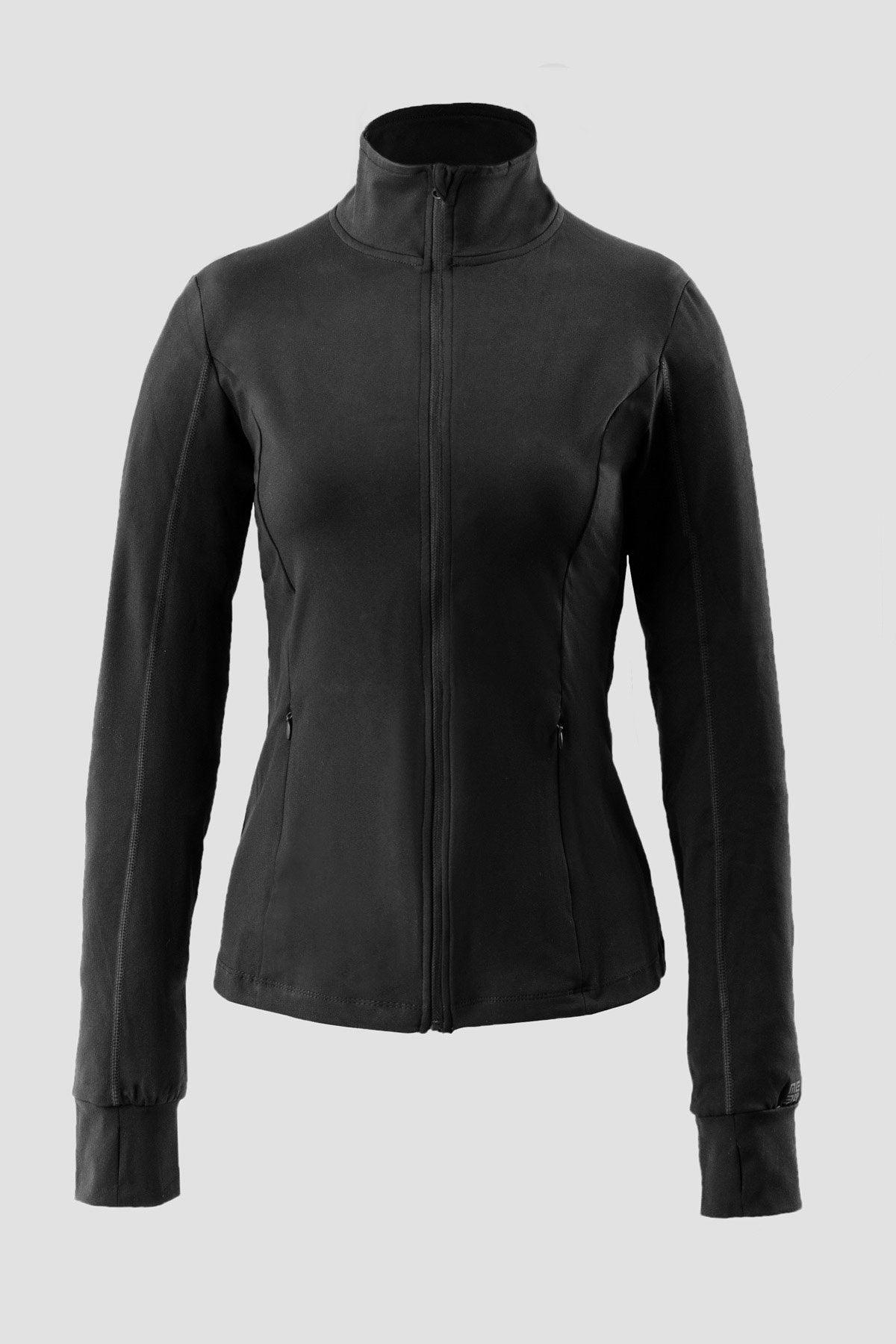 Zip-Up Callie Jacket For Women - Black