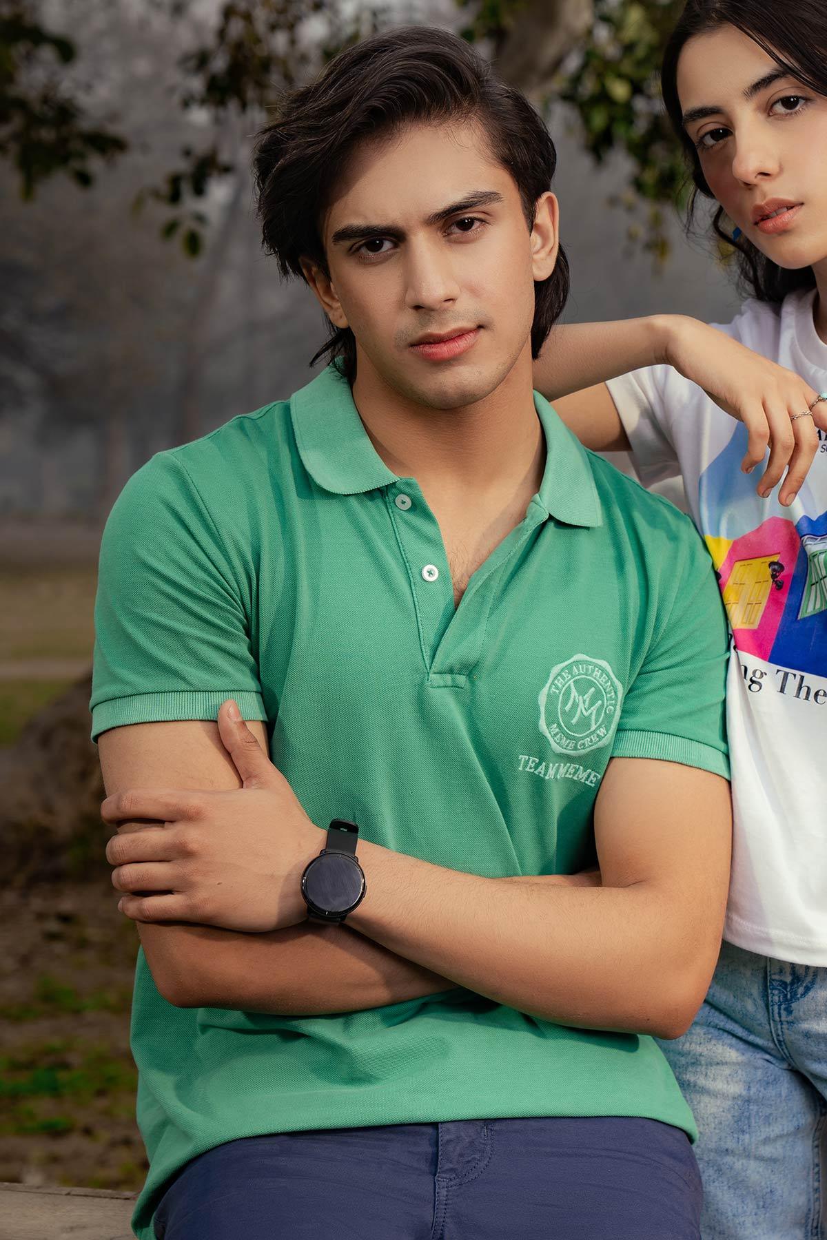 Polo T-Shirt For Men - Green