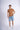 V-Neck Basic T-Shirt For Men - Almond