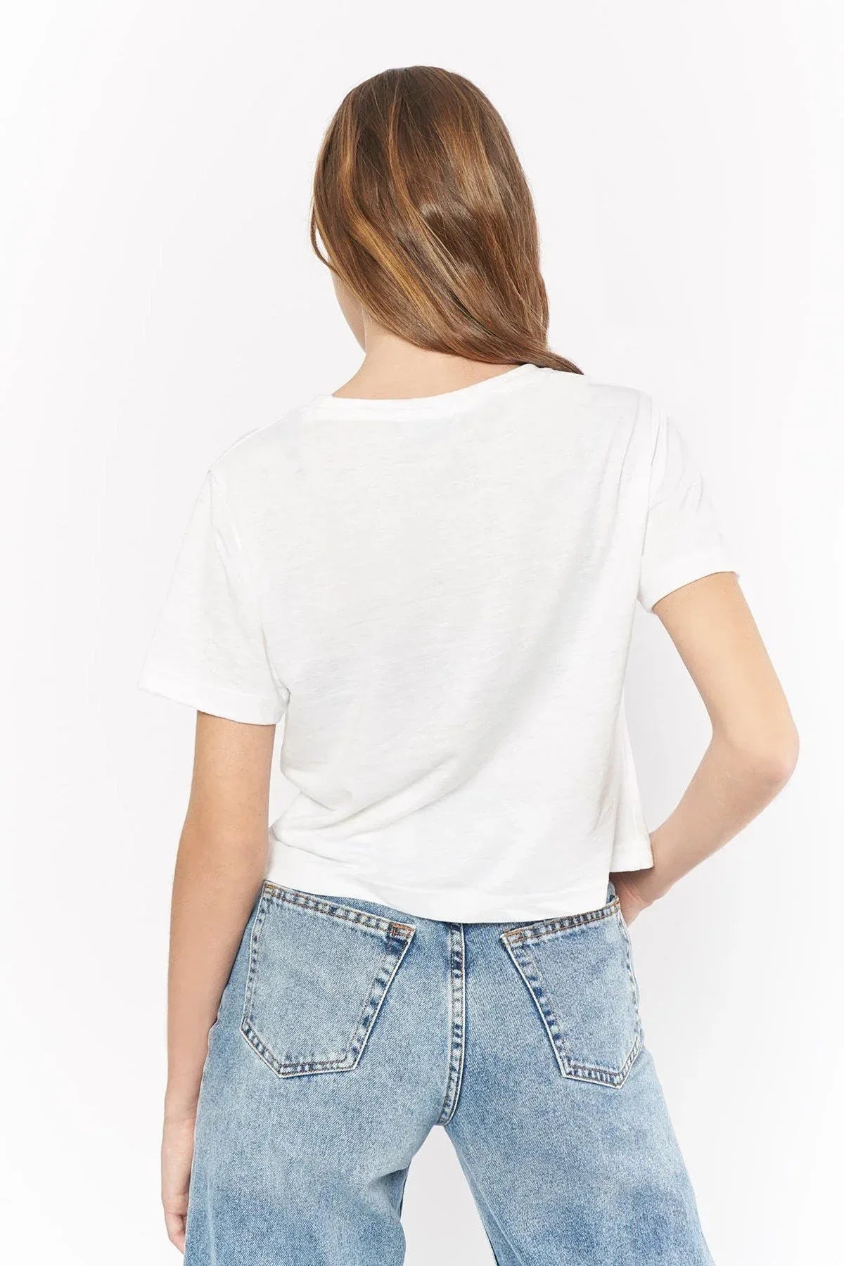 Printed T-Shirt For Women - White - MEME