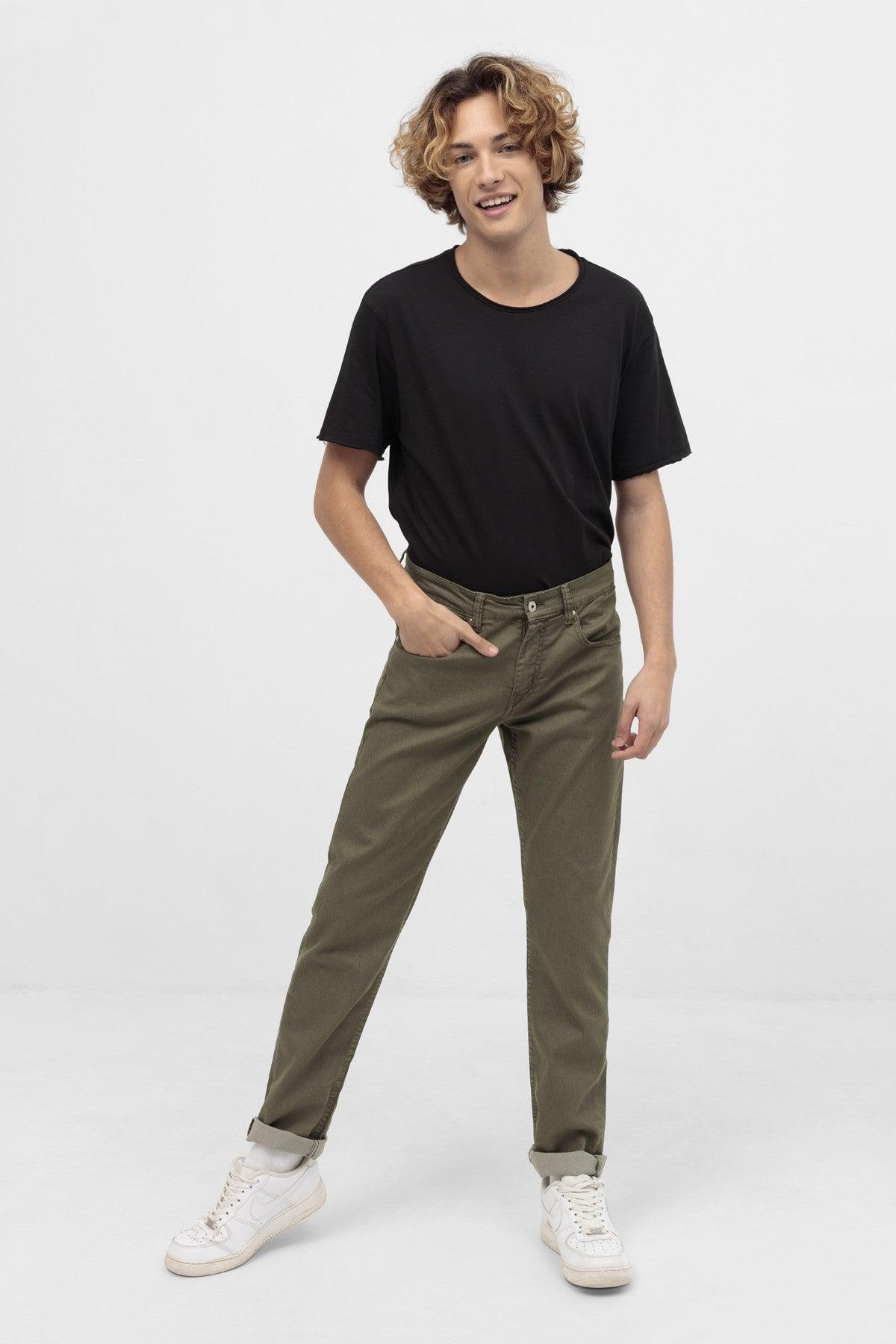 Slim Fit Jeans For Men - Green
