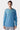 Full Sleeve Basic T-Shirt For Men - Blue