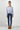 Printed Shirt For Women - Blue - MEME