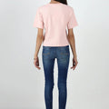 Printed T-Shirt For Women - Pink - MEME
