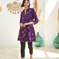Floral Midi Dress For Women - C-Color - MEME