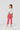 Solid Linen Trouser For Girl - Red - MEME