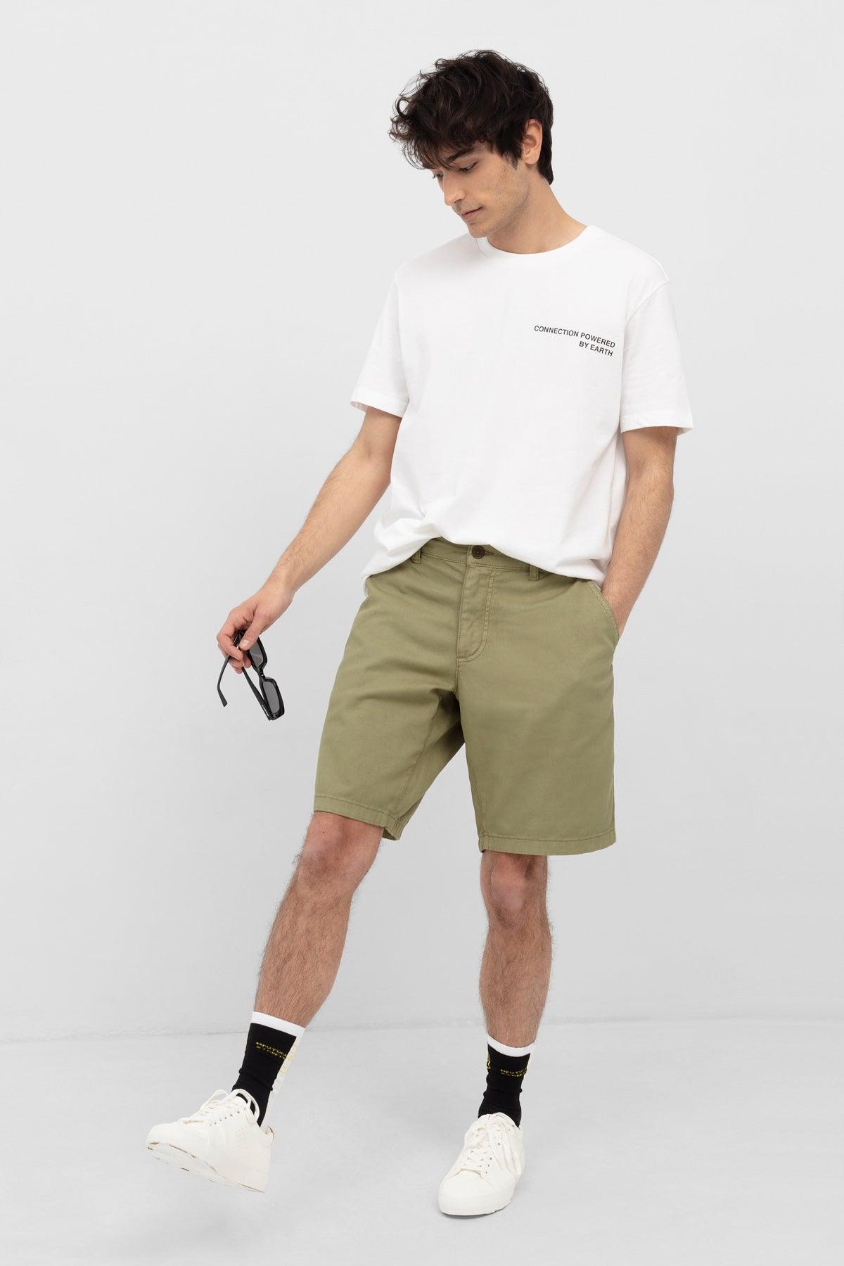 Printed T-Shirt For Men - White